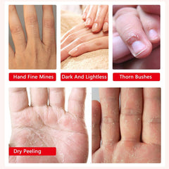 Liefiet hydrating hand mask closeup, delivering deep moisture for smoother skin.
