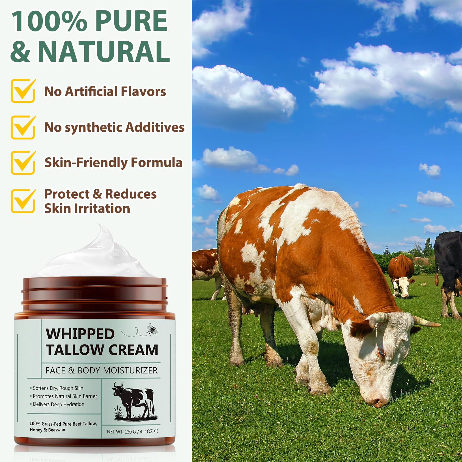 Liefiet non-irritating texture absorbed quickly for sensitive skin.