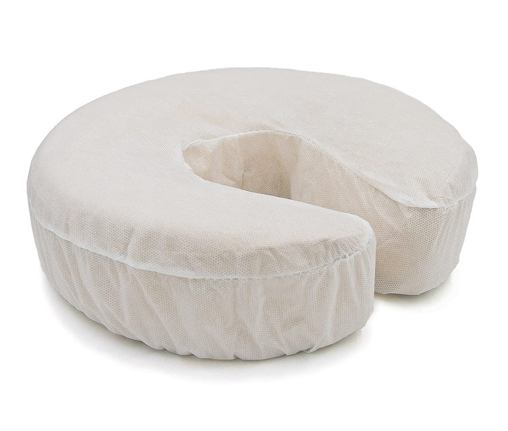 LIFESOFT disposable headrest covers in a 50 pack for sanitary spa use