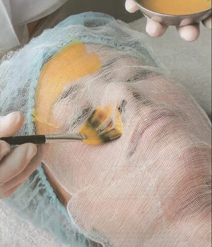 LIFESOFT gauze mask safe removal without crumbling during facial treatments.