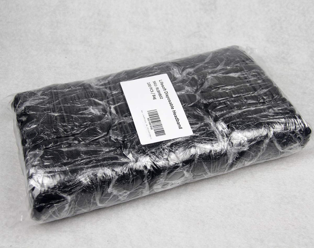 LIFESOFT lightweight headbands, no odor, skin-friendly for makeup or spa use.
