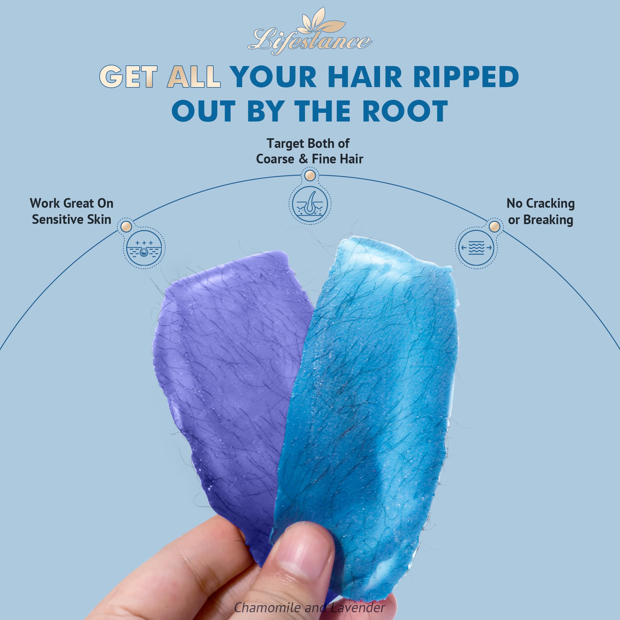 Lifestance 30 wax applicators provide precise, hygienic application.