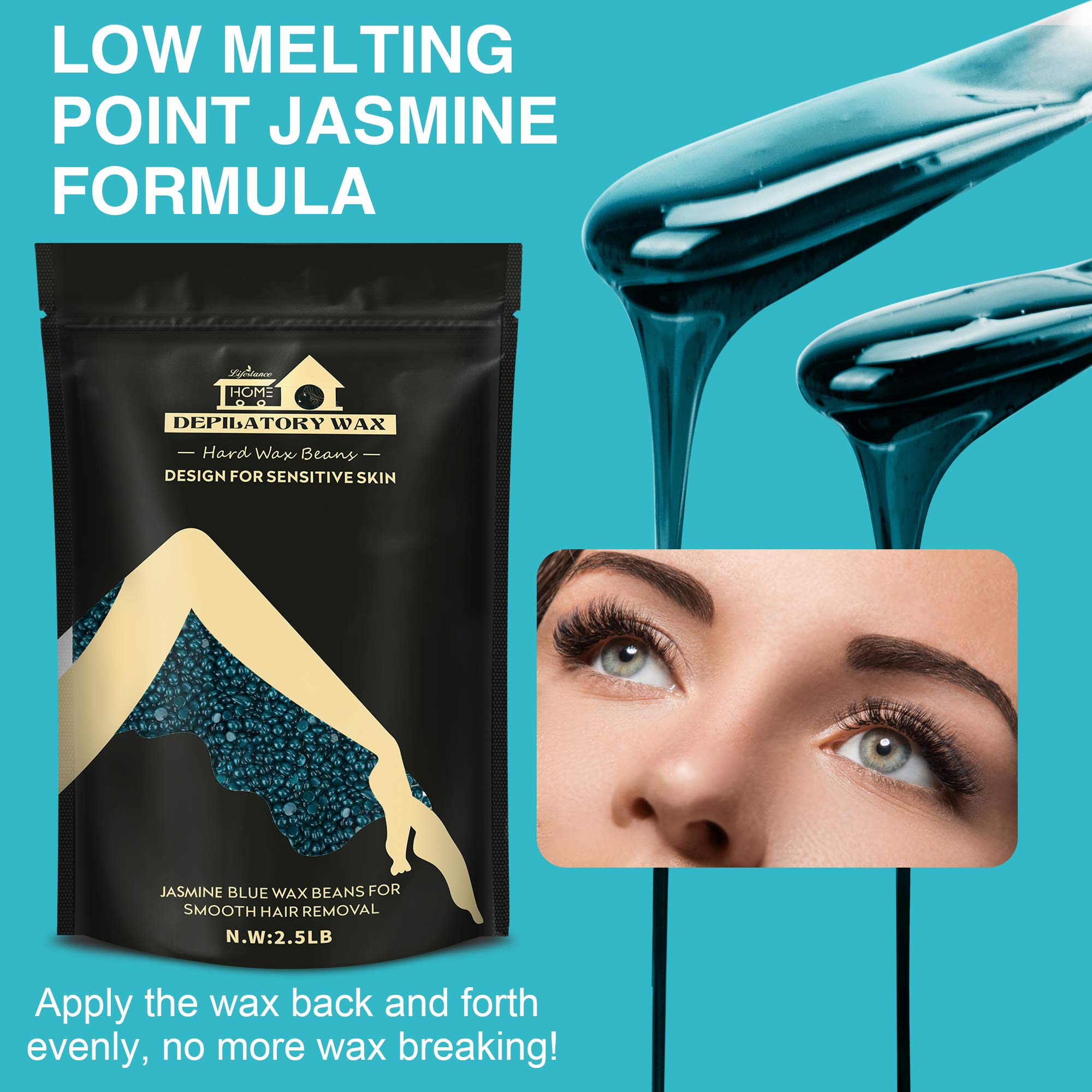 Lifestance Brazilian bikini wax use on preferred areas