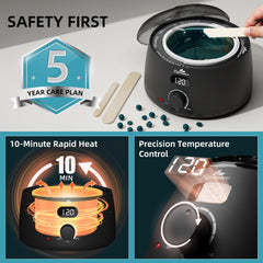 Lifestance L2 removable pot with handle for easy transfer and cleanup.