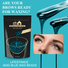 Lifestance wax warmer setup image; ready for low-temperature, salon-quality results at home.
