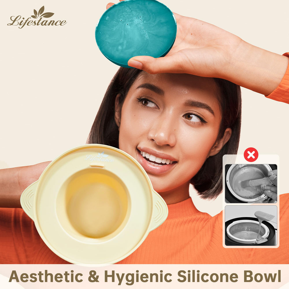 Lifestance silicone liner image highlights residue-free cleanup