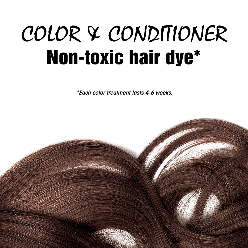 Light Mountain Botanical Ingredients label emphasizes vegan cruelty-free dyes from time-tested blends