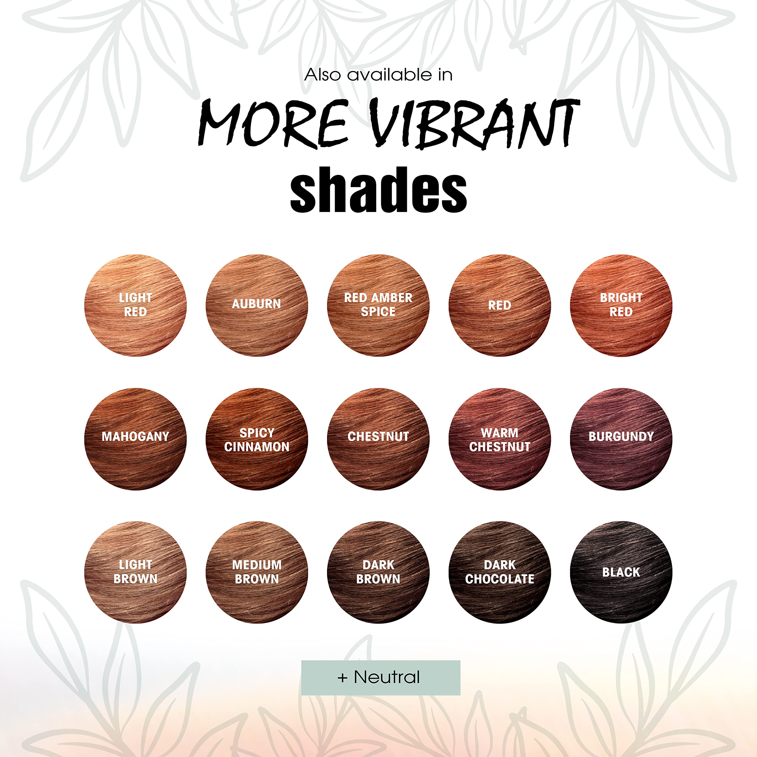 Light Mountain Conditioning finish bottle demonstrates nourishing results after color application