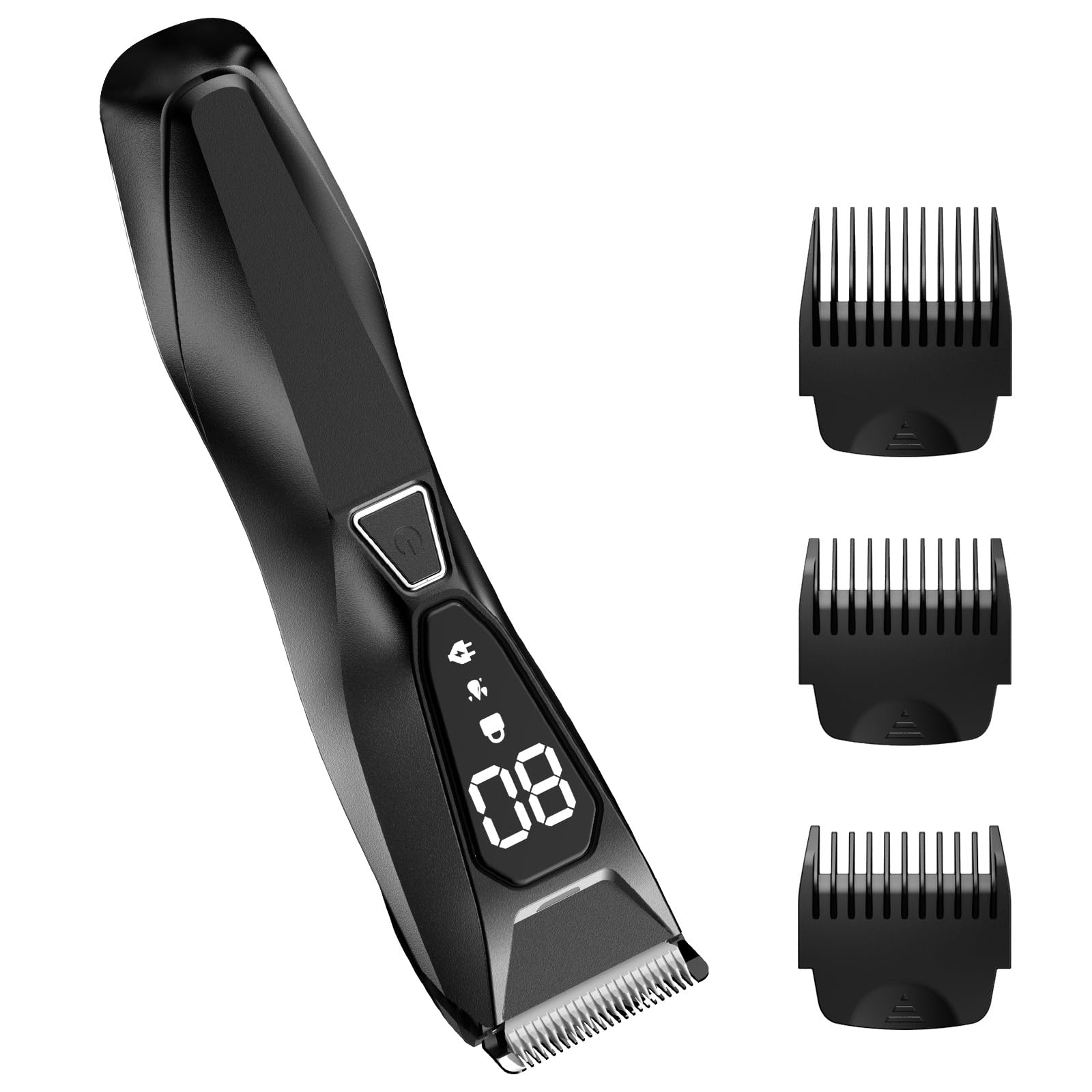 Lijecozy body hair trimmer with mirror for precise grooming