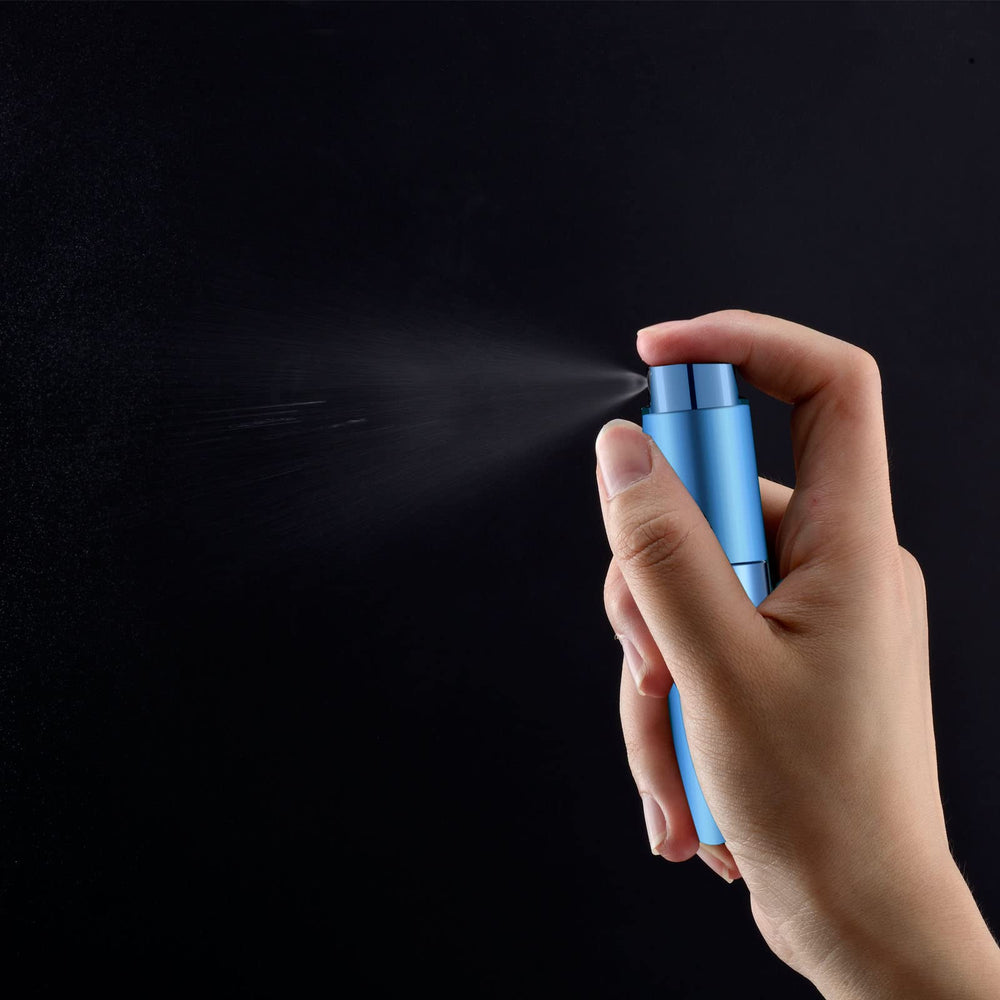 Lil Ray 8ml atomizer pink, stylish purse-ready scent refresher.