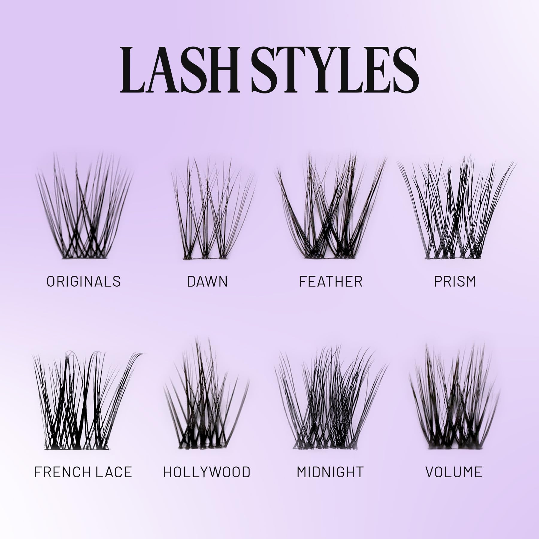 Lilac St long-wear 10-day lashes stay put through daily activities