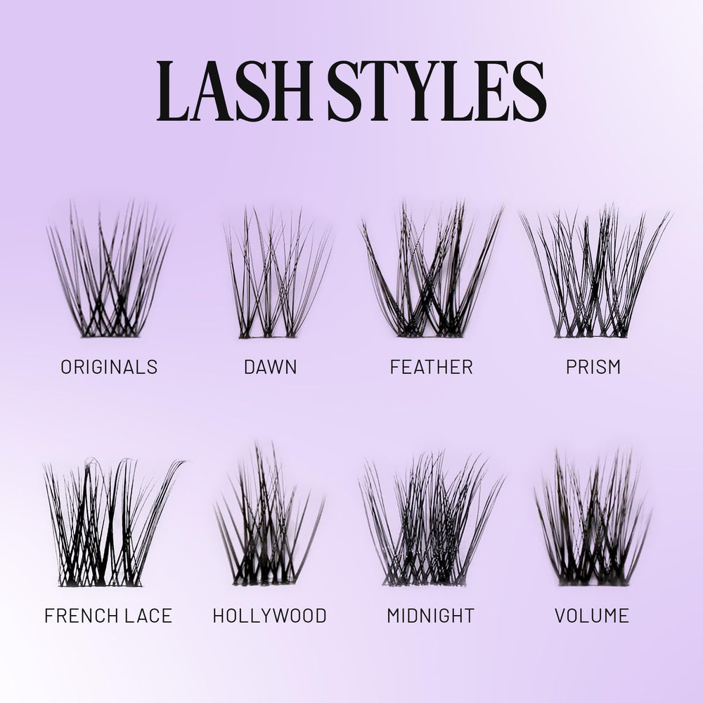 Lilac St long-wear 10-day lashes stay put through daily activities