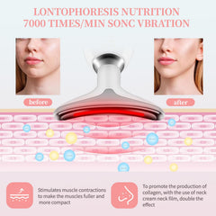 Lilatyu heating mode 45°C supports comfortable skincare sessions