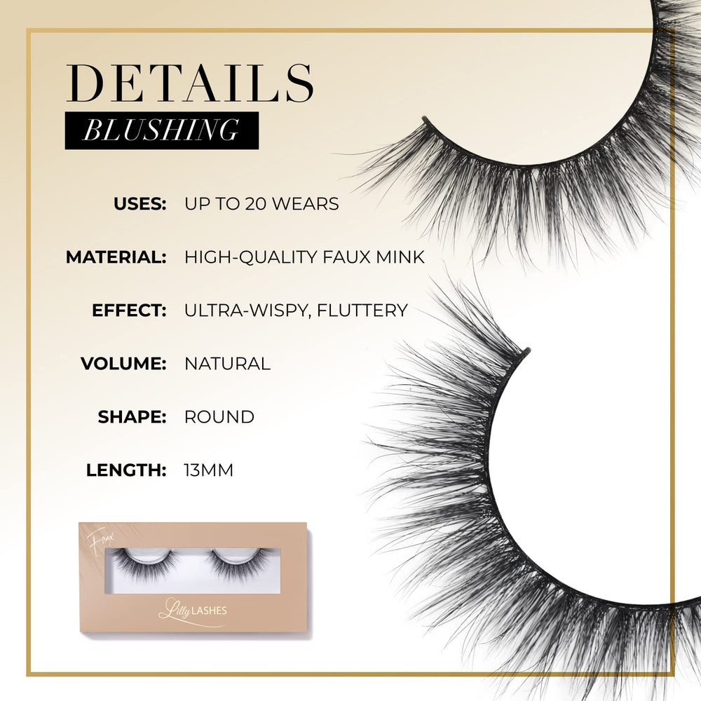 Lilly Lashes 13mm length suited for everyday looks with natural definition