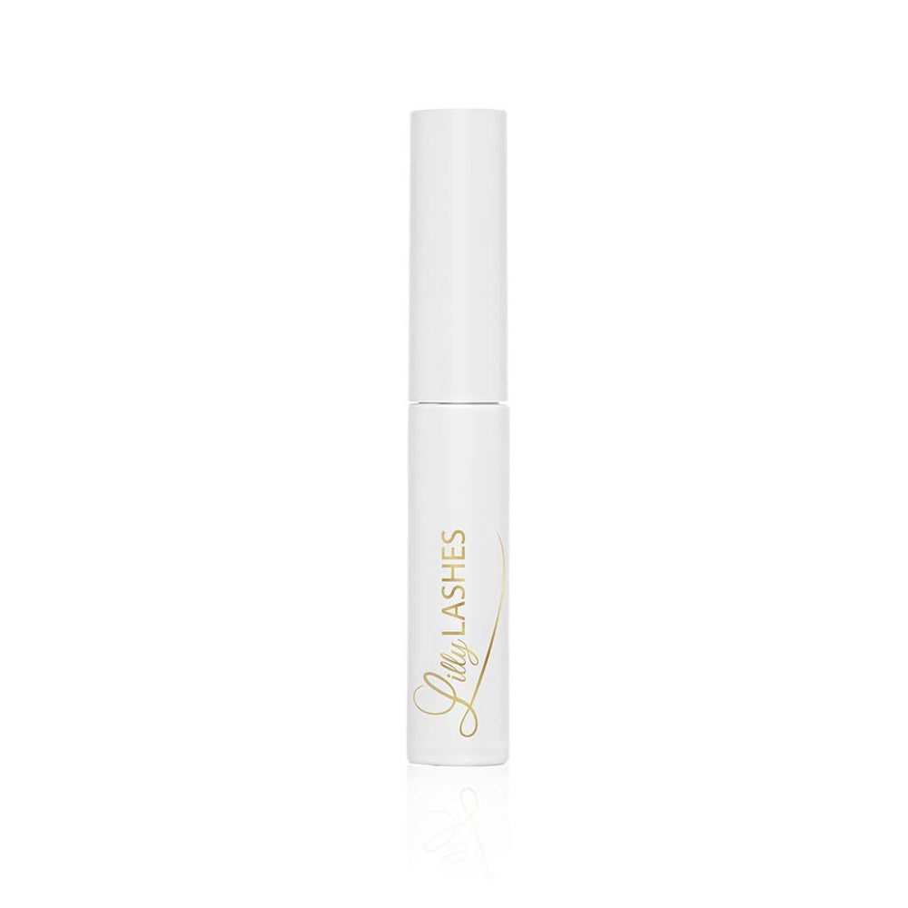 Lilly Lashes acabado transparente que se integra con las pestañas