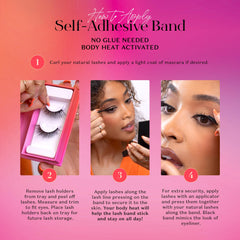 Lilly Lashes JetSetter easy to apply and remove for confident transitions