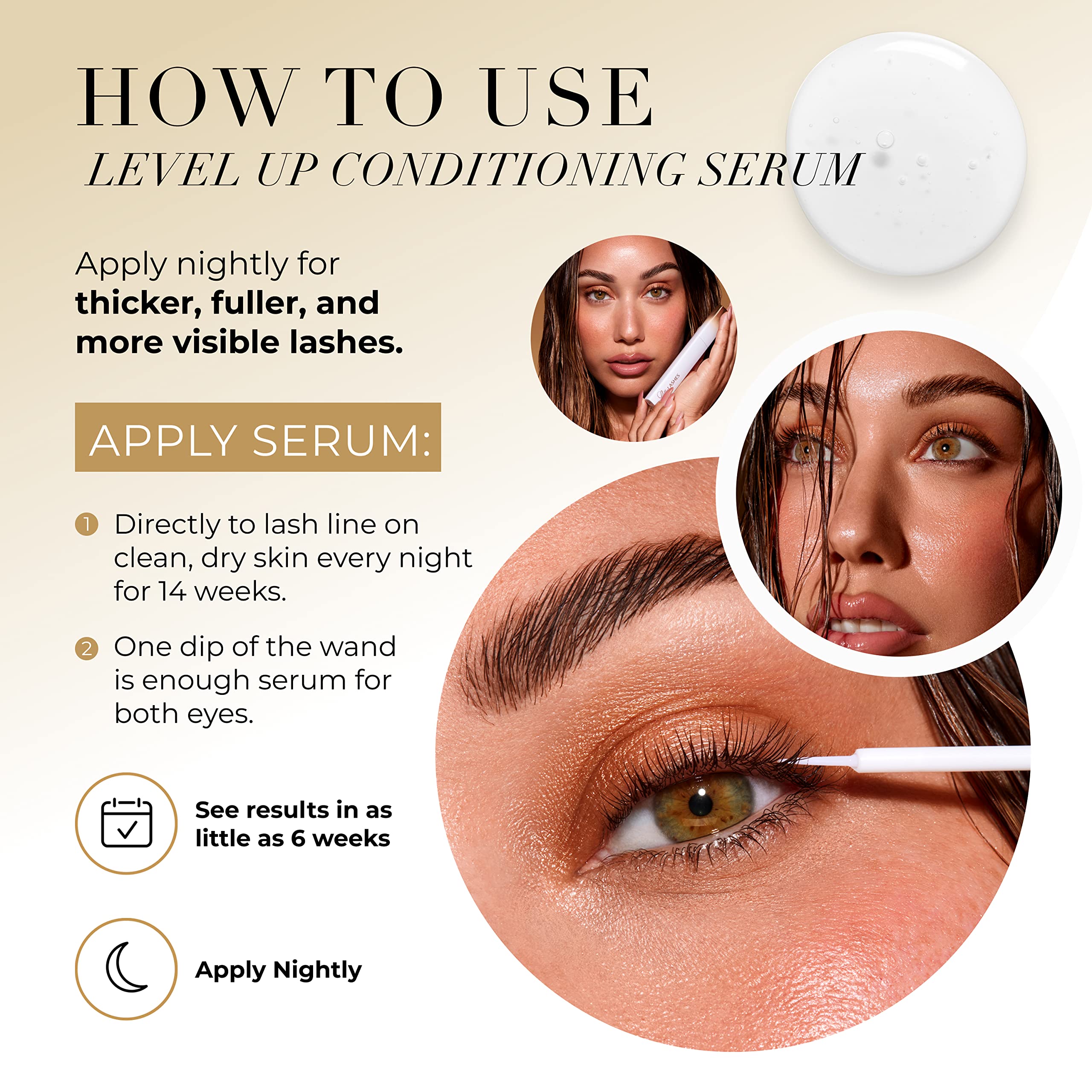 Side-by-side look after weeks of use showing improved appearance.