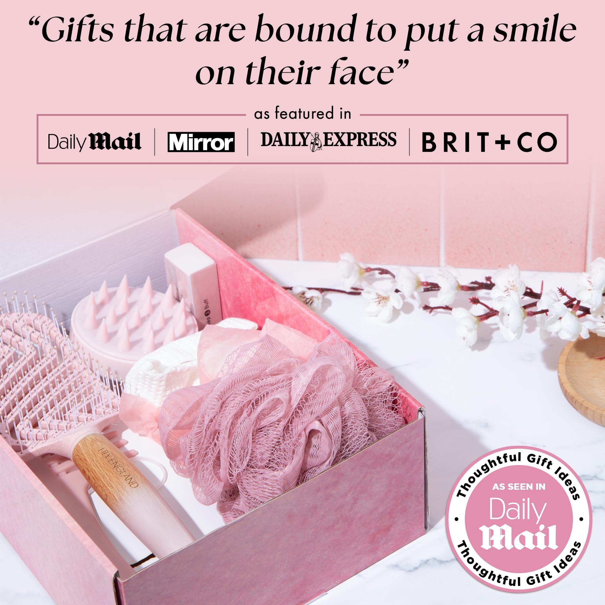 Lily England detangling comb helps manage knots with minimal tugging.