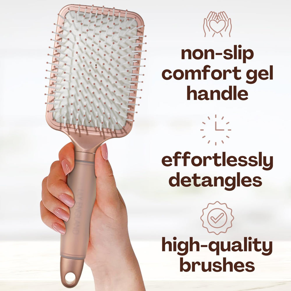 Lily England sectioning comb for precise parting and salon-like results.