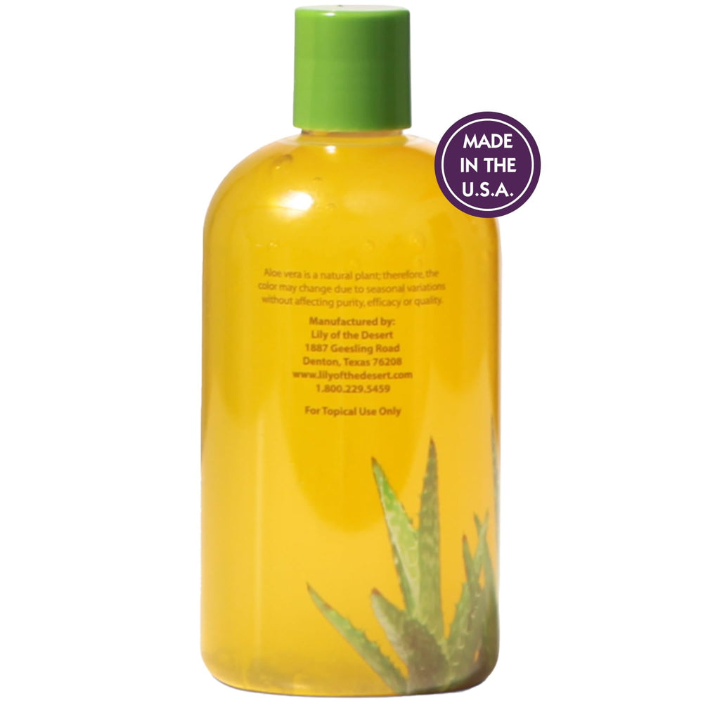 Lily Of The Desert Gelly Moisturizer textured gel on skin for refreshing moisture