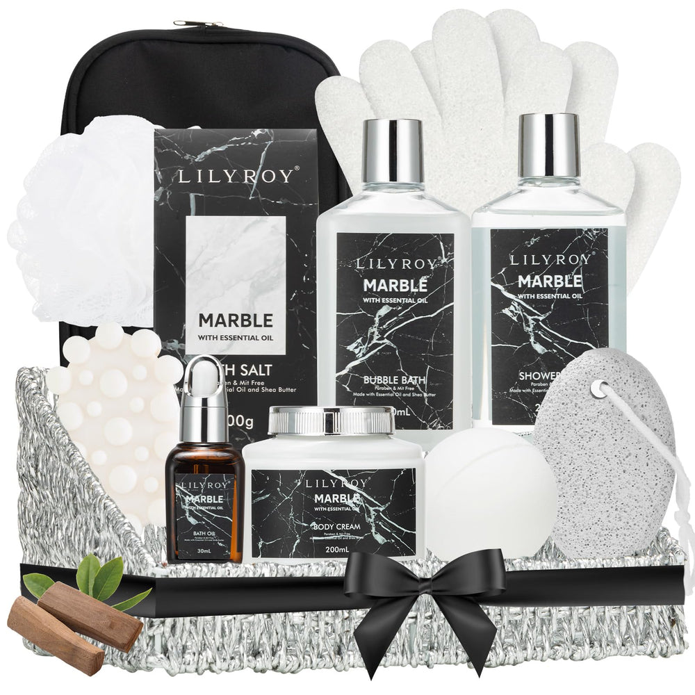 LILY ROY 12-piece gift basket ready for gifting across occasions.
