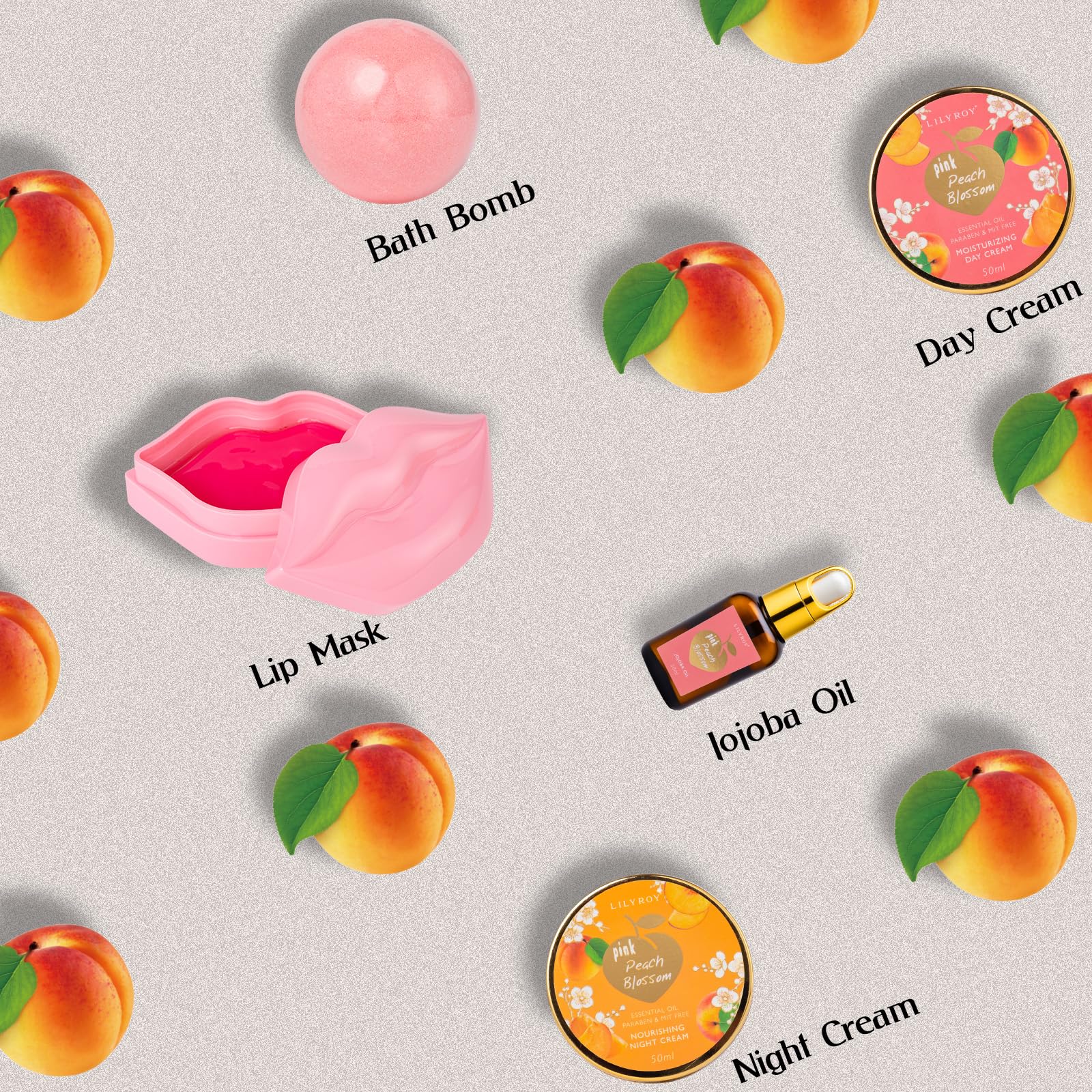 LILY ROY bath bomb ready for spa-like relaxation.