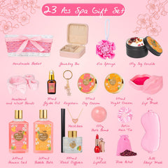 LILY ROY bath gel and bubble bath highlight a soothing, aromatic bath.