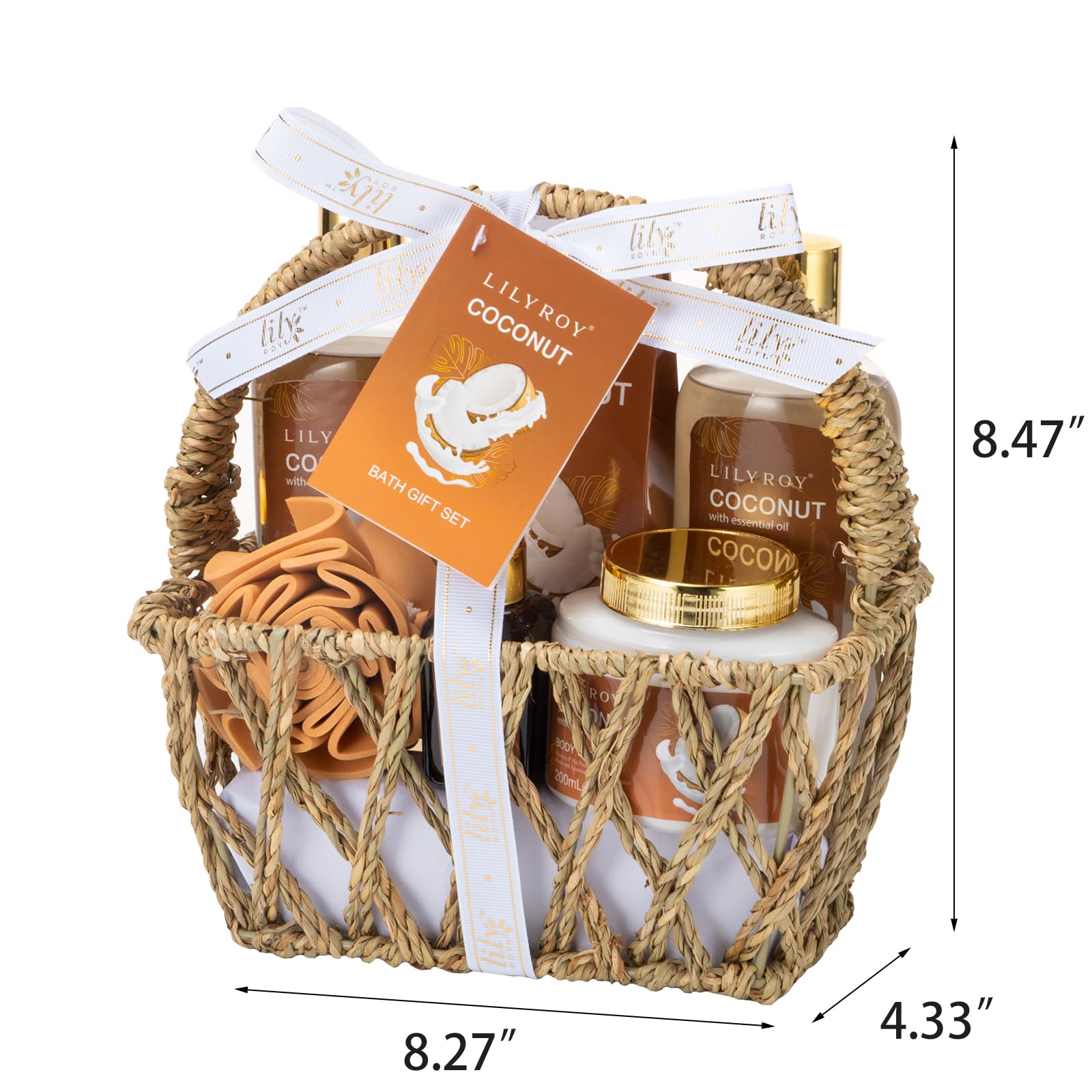 LILY ROY bath salt jar inviting a calming, skin-softening bath
