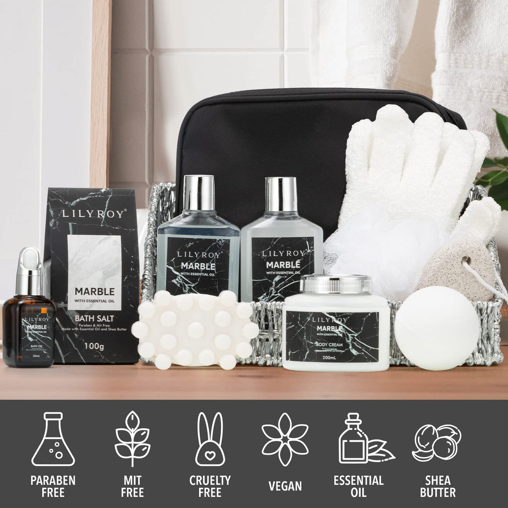 LILY ROY bath salt for a calm, restorative soak.