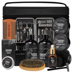 LILY ROY Christmas gift men full-set featuring premium grooming products for his routine
