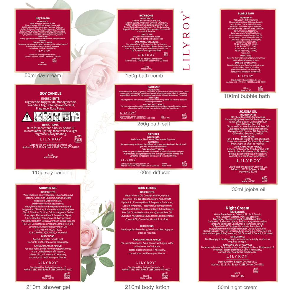 LILY ROY Gift Note Card for personalized touch