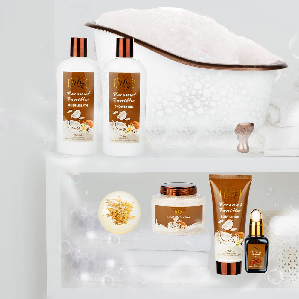 LILY ROY jojoba oil delivers nourishing moisture for silky skin after baths