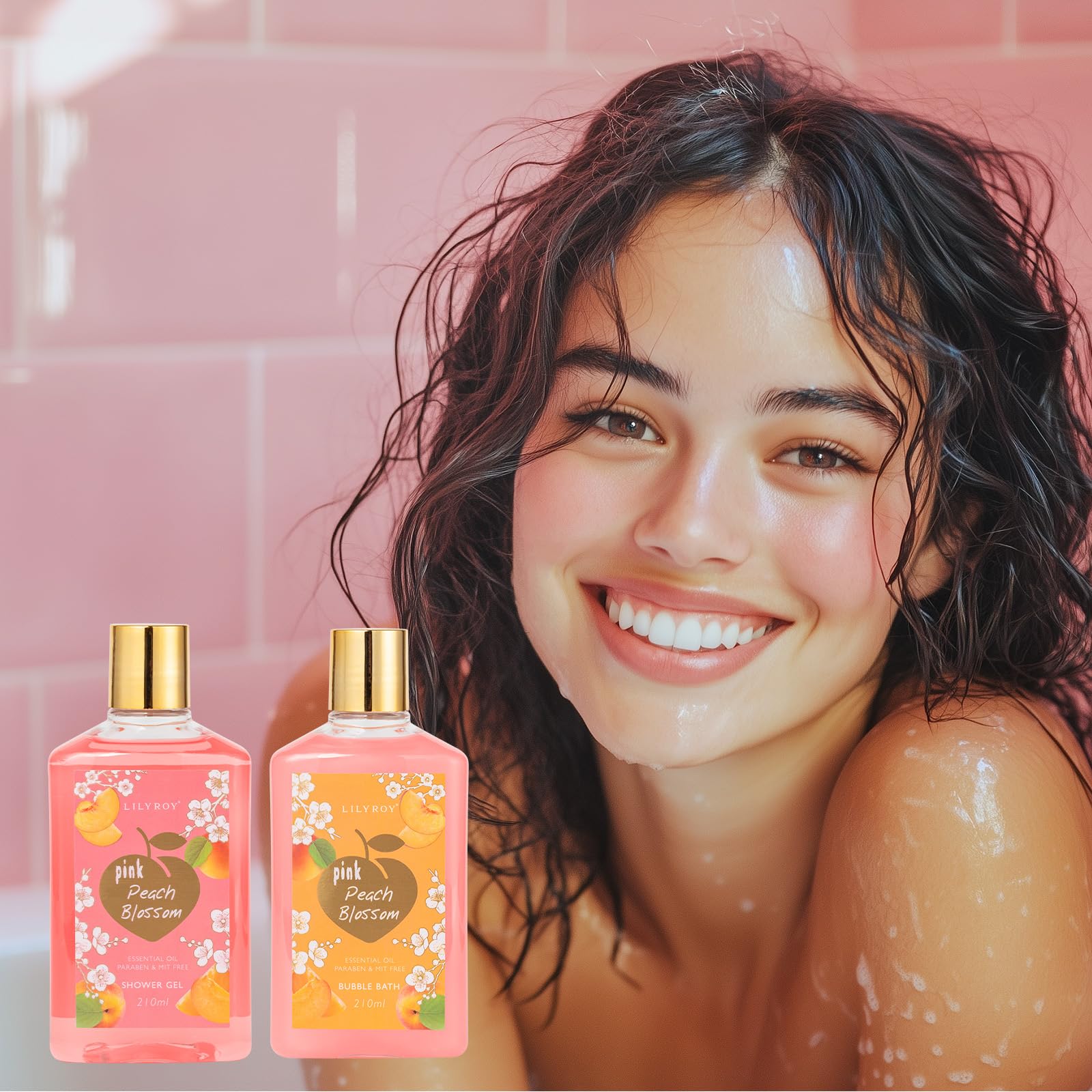 LILY ROY jojoba oil bottle for hydrating skincare routine.