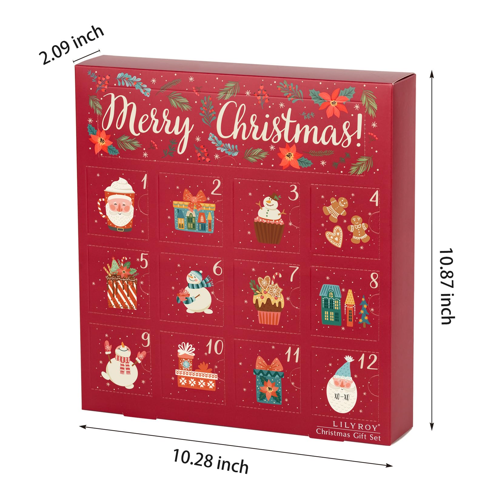 LILY ROY premium gift box with ribbon for holiday gifting.