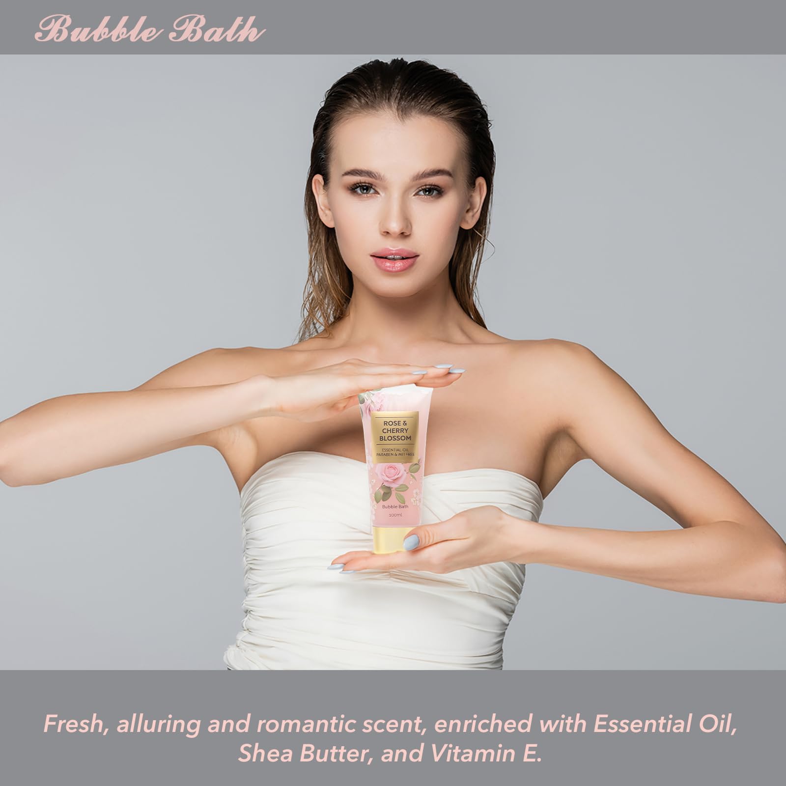 LILY ROY shower gel and body lotion bundle for a soothing at home ritual.
