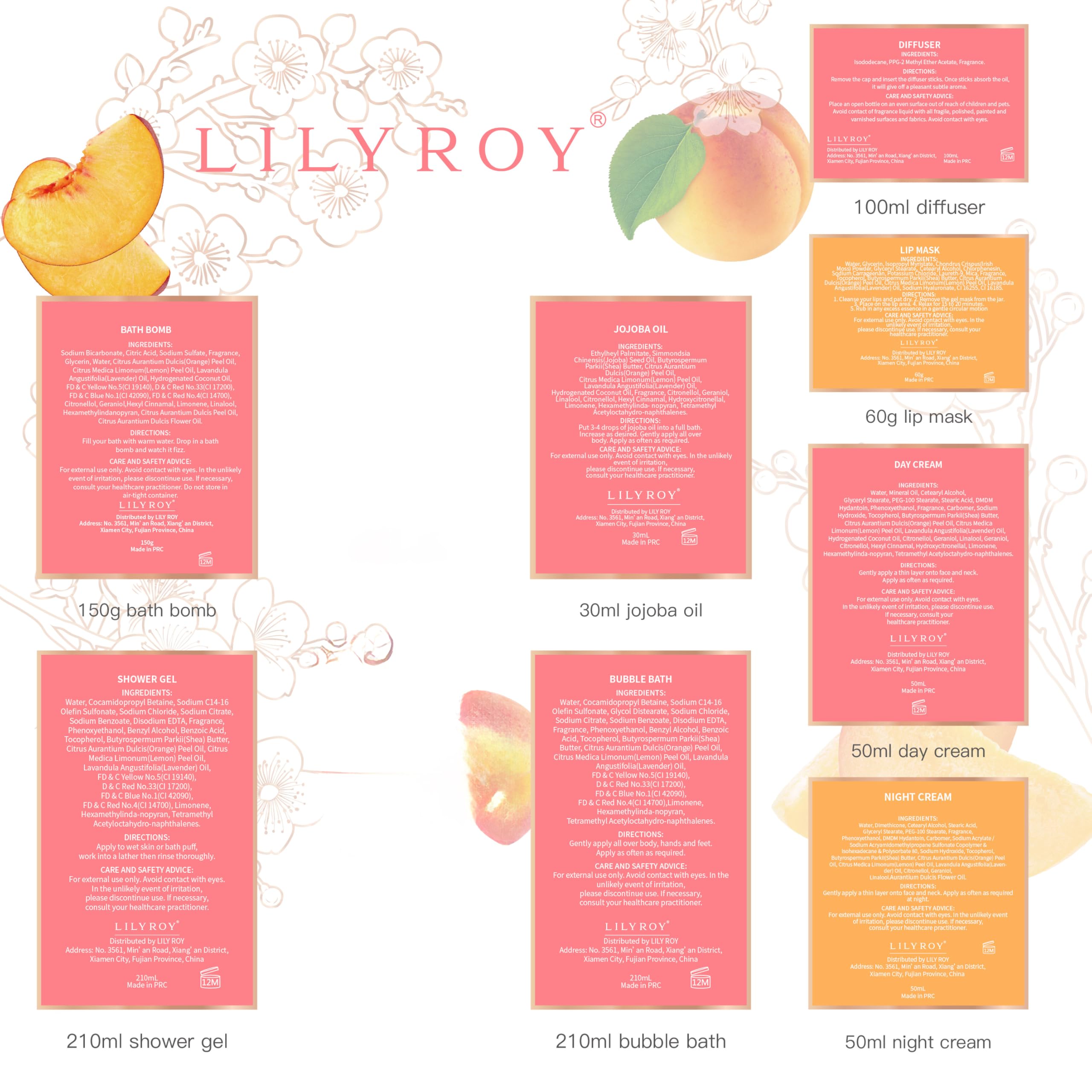 LILY ROY silk sleep mask showcased for restful sleep.