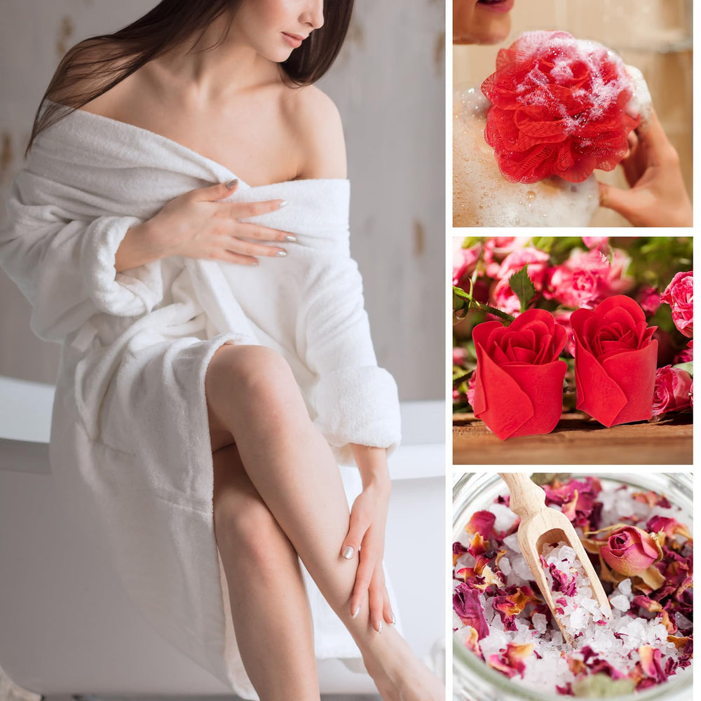 LILY ROY soap flower adds gift-worthy charm and rose aroma