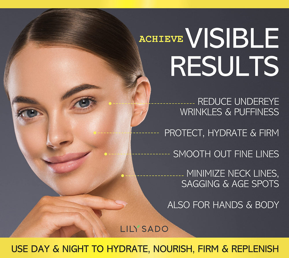 LILY SADO Gotu Kola botanicals close-up emphasizes antioxidant skin support.