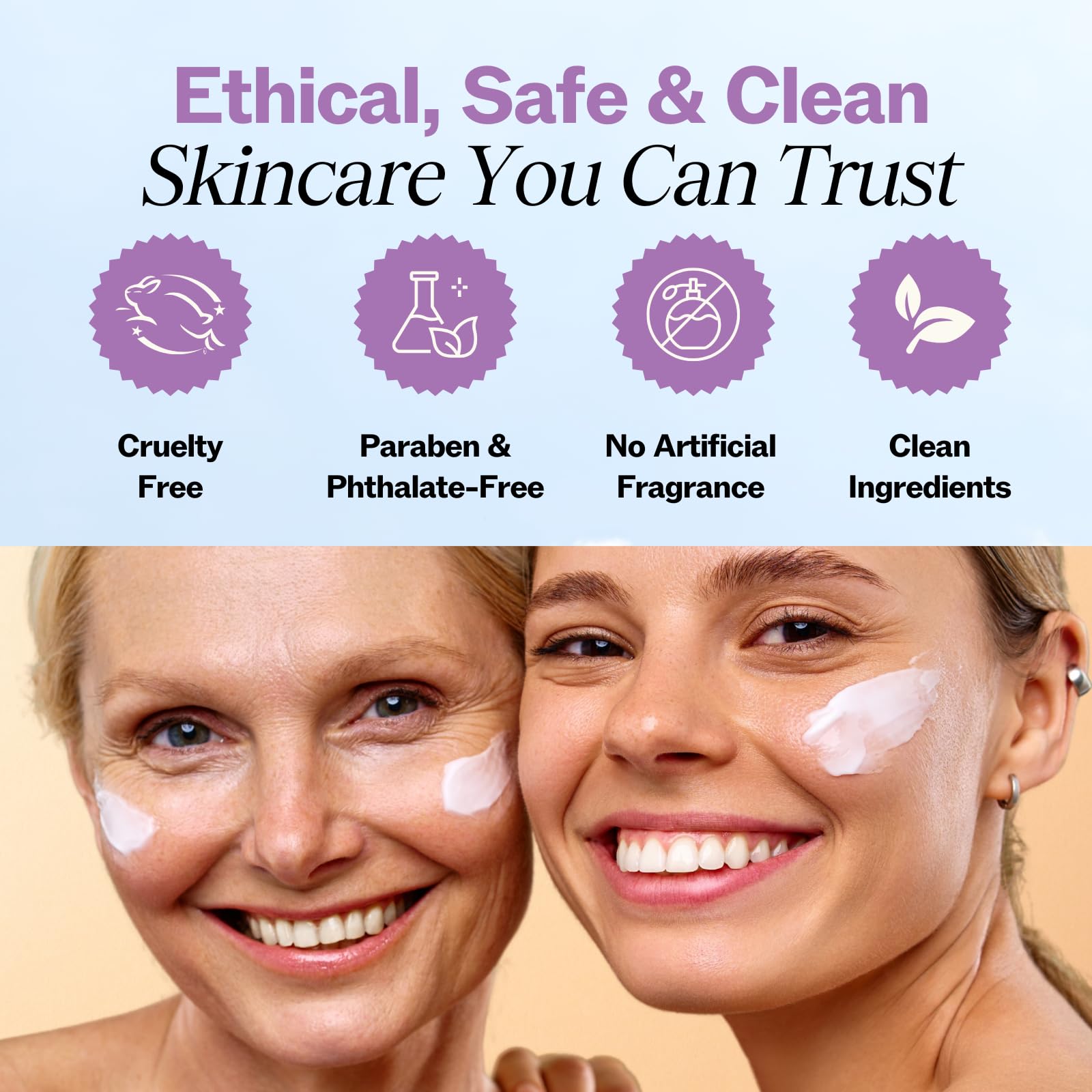 LilyAna Naturals cruelty-free under-eye cream for gentle daily care.
