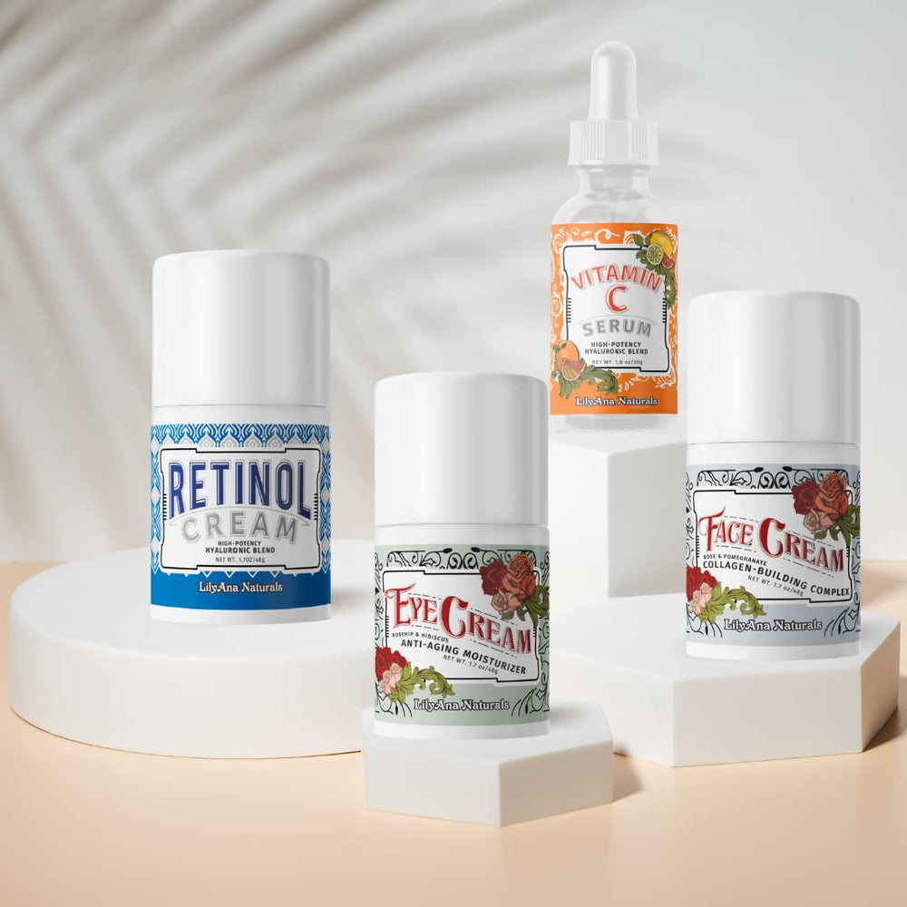 LilyAna Naturals Eye Cream tube helps reduce look of puffiness