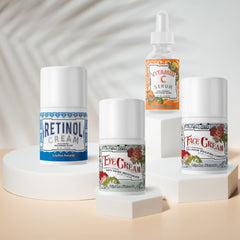 LilyAna Naturals Eye Cream tube helps reduce look of puffiness