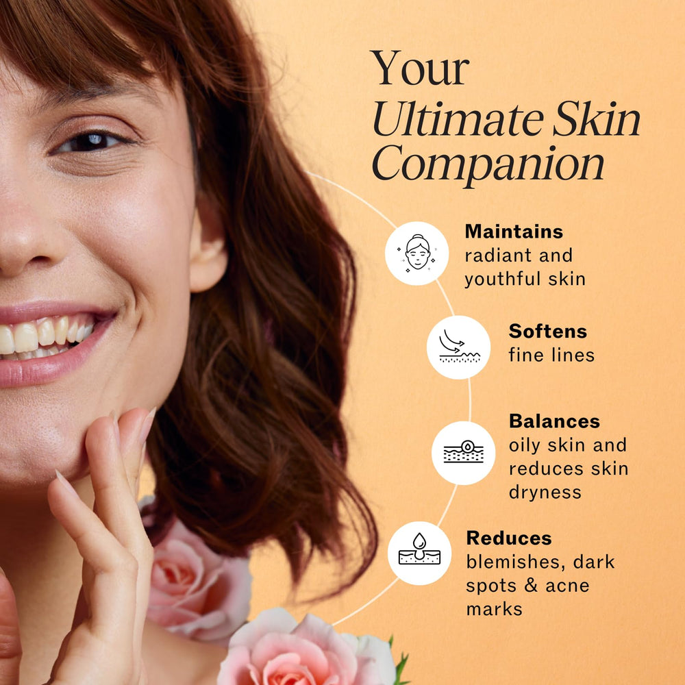 LilyAna Naturals face-neck moisturizer texture application on skin for smoothness.