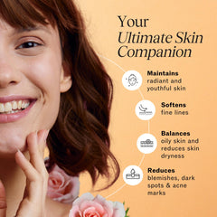 LilyAna Naturals face-neck moisturizer texture application on skin for smoothness.