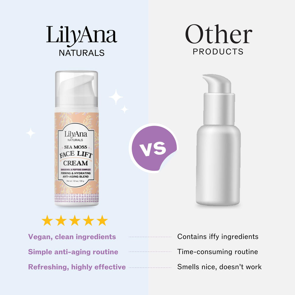 LilyAna Naturals Made in USA label — proudly manufactured in the United States.