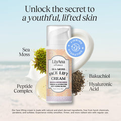 LilyAna Naturals Sea Moss close-up — sea botanical ingredient delivering hydration and a subtle glow.