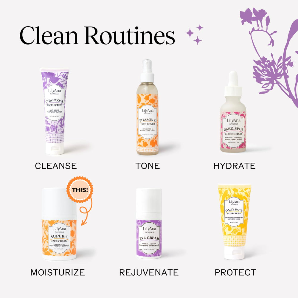 LilyAna Naturals slugging base prep with cream ready for hydration