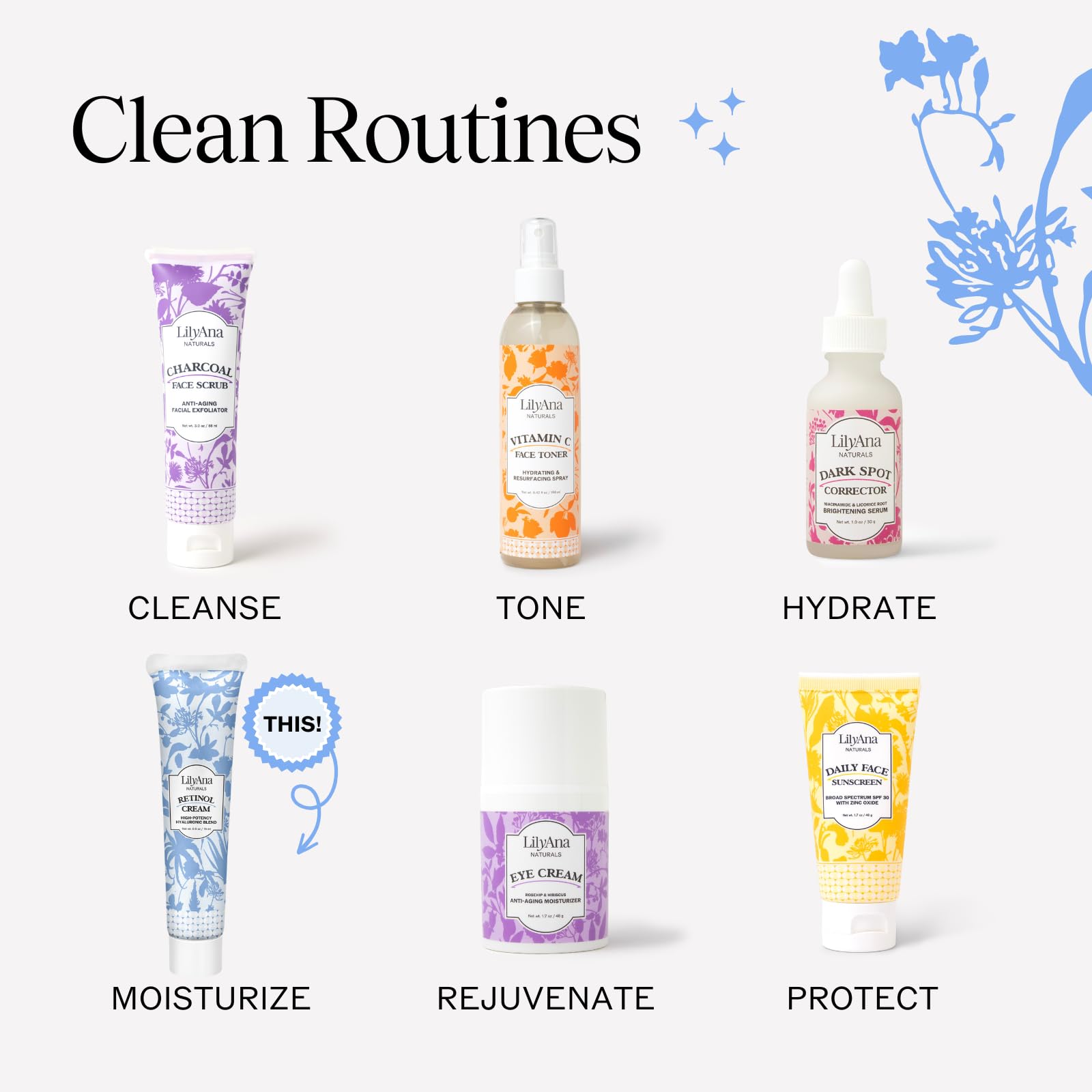 LilyAna Naturals USA-made label on box signaling trusted manufacturing standards