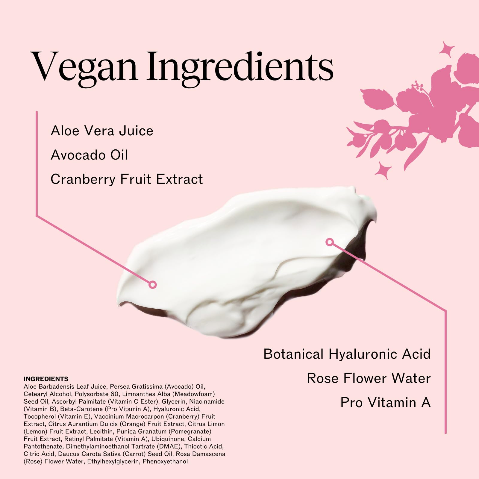 LilyAna Naturals vitamin C ester boost on skin for brightening possibilities.