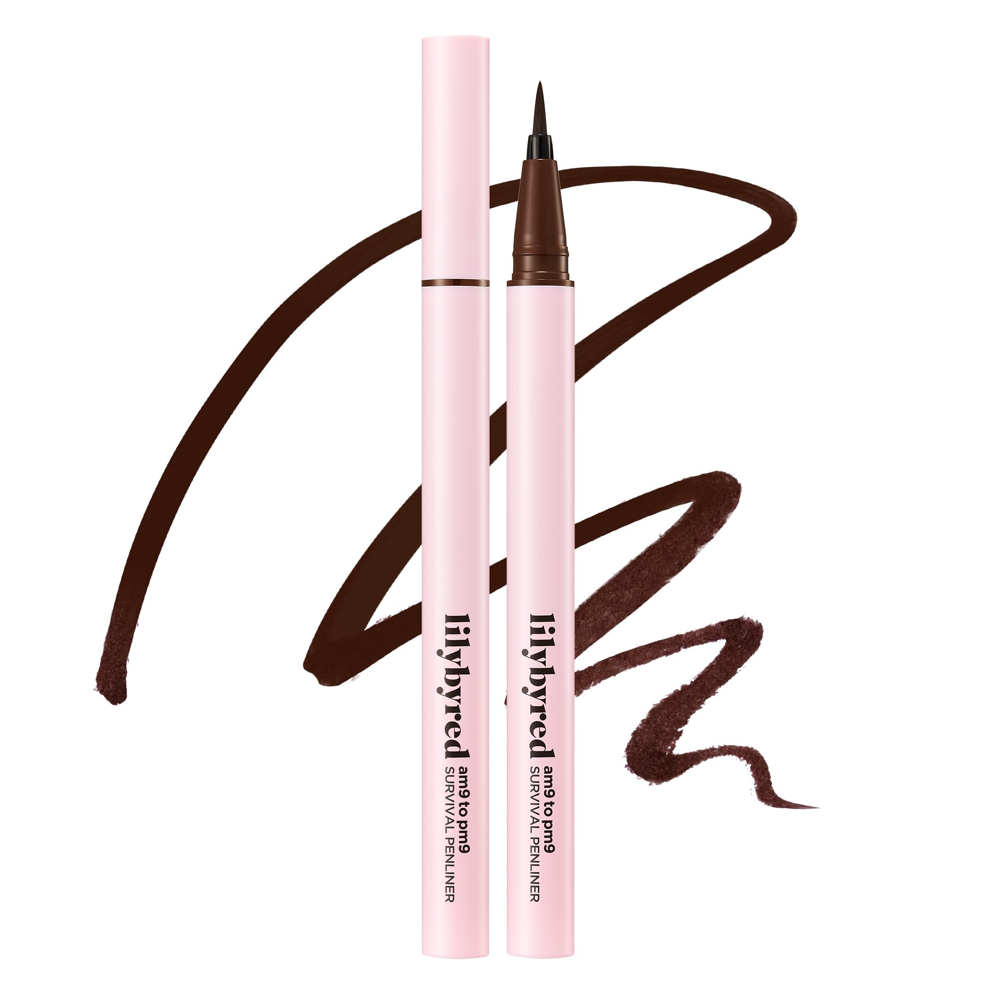 Lilybyred AM9 to PM9 Survival Penliner packaging, compact travel size for on the go touch ups