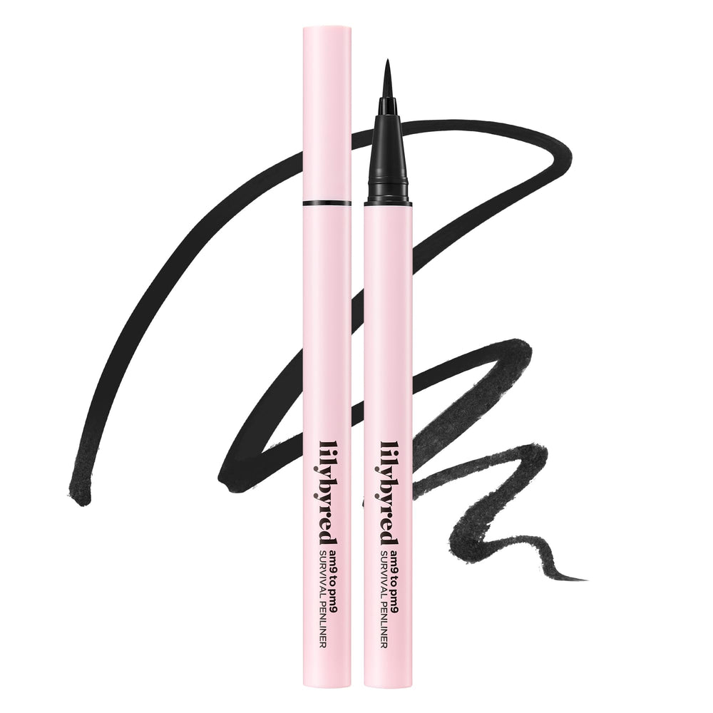 Lilybyred AM9 to PM9 Survival Penliner close-up of precision tip for ultra-fine lines